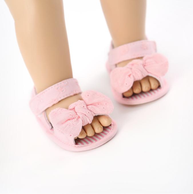 Spring And Summer Baby Bow Sandals, Baby Shoes, Walking Shoes