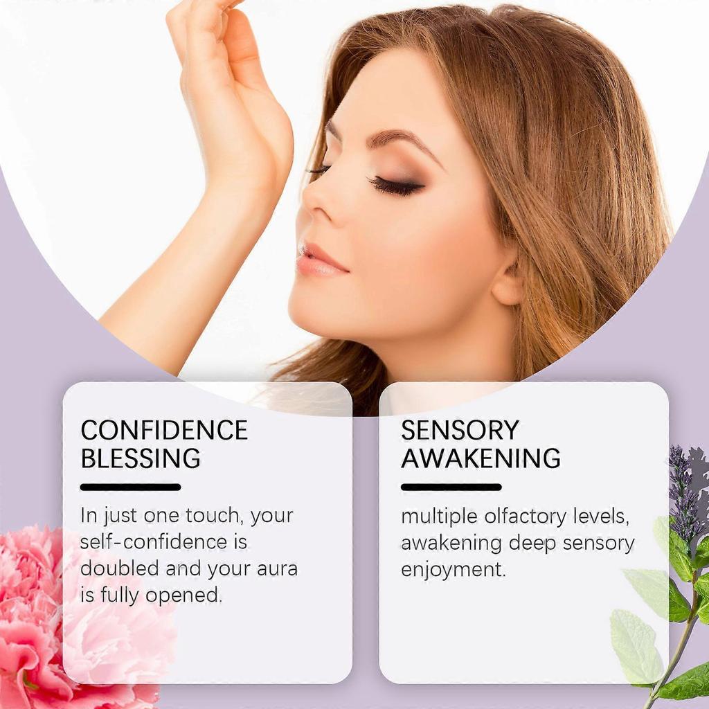 Women's Roller Perfume Natural Fresh Lasting Fragrance Daily Date Elegant Niche Carnations Portable Perfume