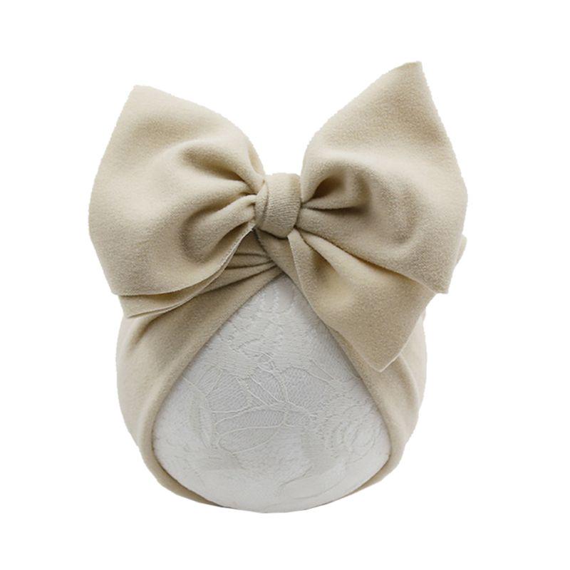 Baby Hat Girls Bows Turban Hat Infant Photography Props Kids Beanie Children Cap