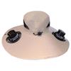Dual Fan Wide Brim Sun Cap Breathable Adjustable Visor Cap Cooling Fisherman Hat  Fishing