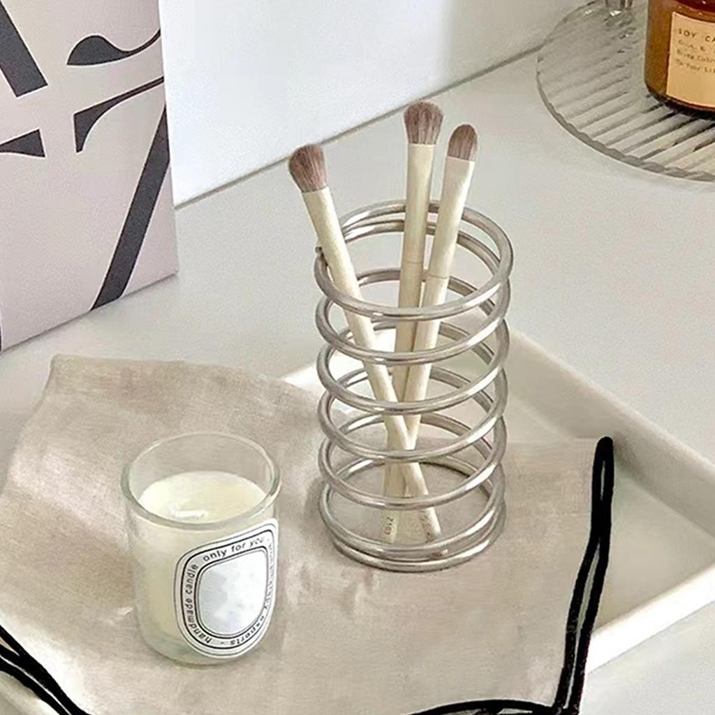 Platzsparendes Kreisdesign Zahnbürstenhalter Robuster Metall-Zahnbürstenhalter für Zuhause, Badezimmer, Hotel, Reisegebrauch