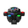Magic Ball Six-Arm Rotating Strobe Light - Seven-Color Atmosphere for KTV, Bar & Nightclub