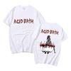 Rock Band The Acid Bath Demos Album Double Sided Print T-shirts Men Vintage Gothic T Shirt Summer Male Casual Oversized Tshirt