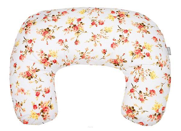 Bean croissant nursing pillow (wild rose)