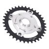 104BCD 36T Chainring Conversion Kit Aluminum Alloy Mid Drive Chainring Spider Adapter Kit for