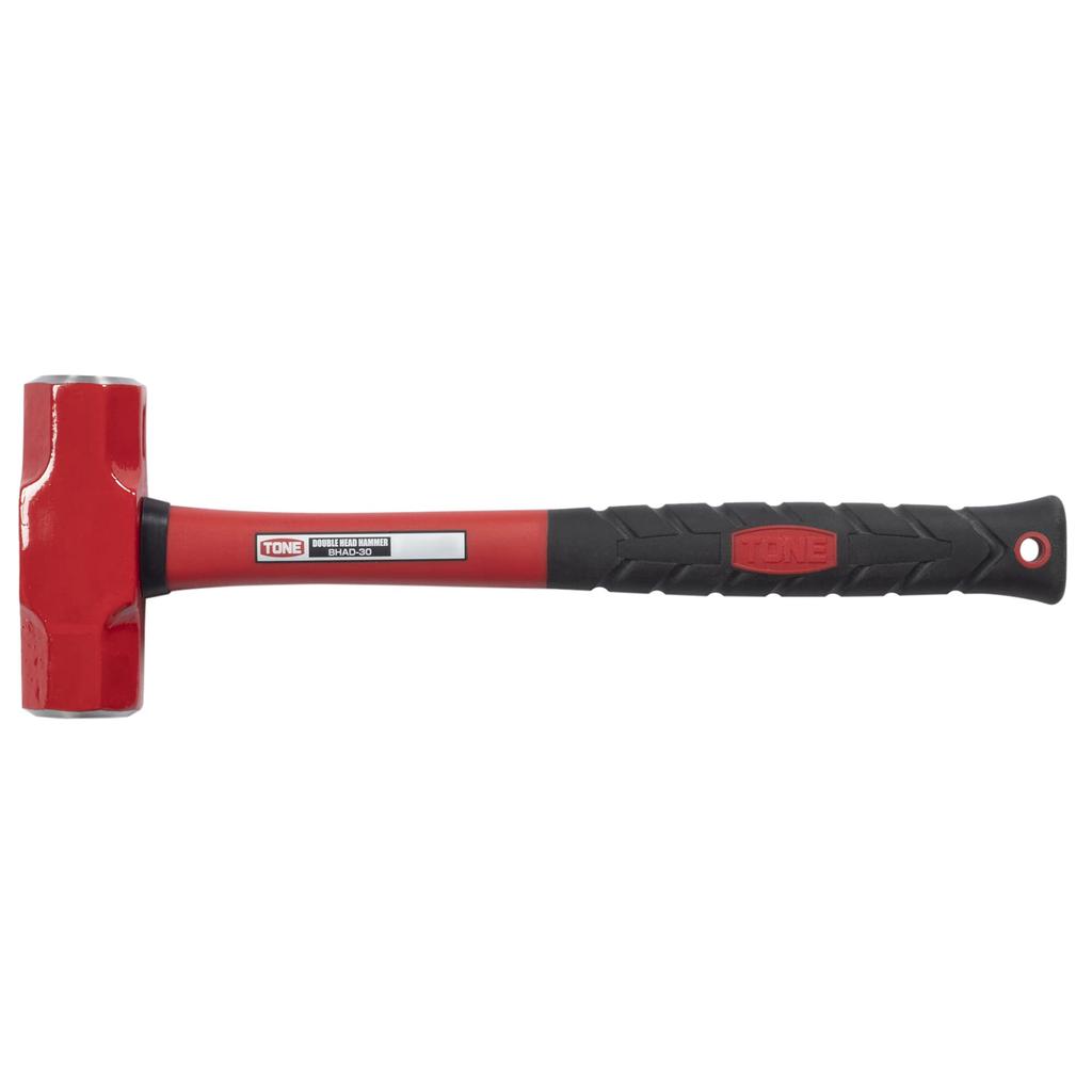 Tone 3lb BHAD-30 Double-Ended Hammer, Red/Black,