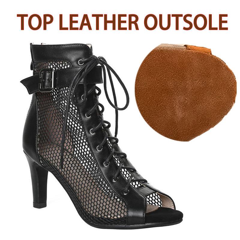 Sexy Dámské Sexy na jehlách Vysoké podpatky Boty na latinskoamerický tanec Dámská Černá Pro Dívky Dámské Boty Boty na latinskoamerický tanec Společenská