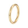 Titanium Steel Smooth Ring Simple 3Mm Plain Ring Ins Fashionable And Versatile Couple Ring Premium Durable Quality