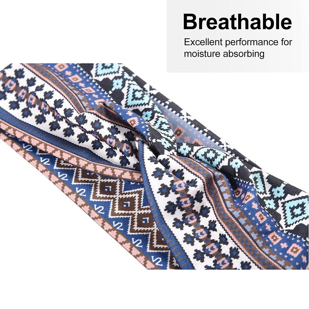 Faixa de cabeça vintage, faixa elástica torcida, acessórios para cabelo, boho africano, faixa de cabelo para meninas, turbante, envoltório de cabeça, bandagem