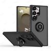Ring Holder Magnetic Phone Case For Samsung Galaxy S25 S24 S23 S22 S21 S20 Ultra Plus FE Note 20 Ultra Shockproof Cover Fundas