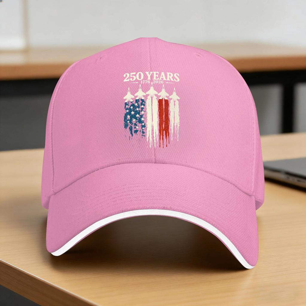 Anniversary USA Th US Flag Patriotic Th of July Casual Baseball Cap Trucker Hat Sport Hip Hop Hats Unisex Baseball Caps