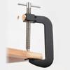 Quick Action 4 Inch G Clamp For Carpentry And DIY Projects Stable Gripping Sturdy Steel Build With Anti Corrosion Finish