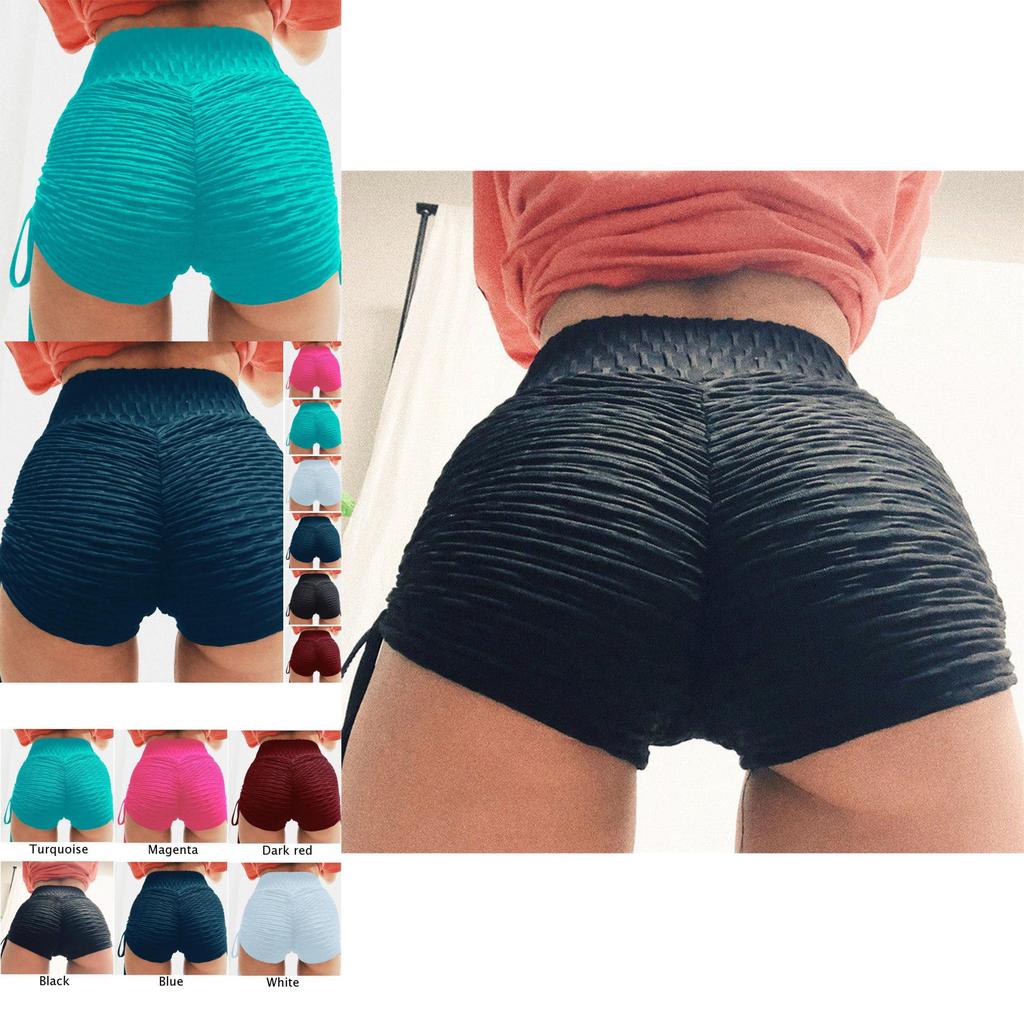 Women Sport Shorts Athletic Gym Workout Push Up Lift Fitness Yoga Leggings Pants With Flattering Fit And Vibrant Colors