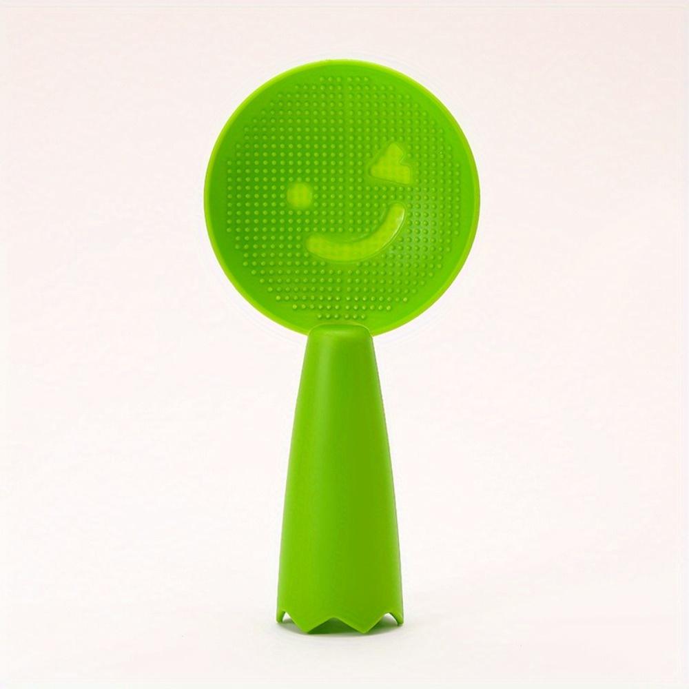 

1 PC Rice Spoon Non-stick Rice Smiley Soup Spoon Rice Cooker Standable Spoon Cute Kitchen Kitchen Items зелений