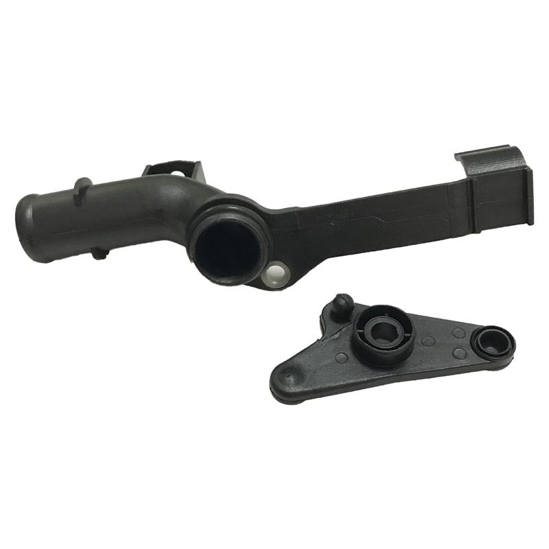 Black Plastic Engine Water Pipe Oil Cooler To Cylinder Head Fit for Mercedes Benz C230 W203 M271 A 2712001352