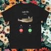 Cat Fish T-shirt Cat Meme Picture Women's Comfortable Home Clothes Round Neck Fun Clothing Y2k Top