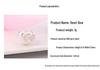 Sterling Silver Pink Bow Heart DIY Braided Rope Beads