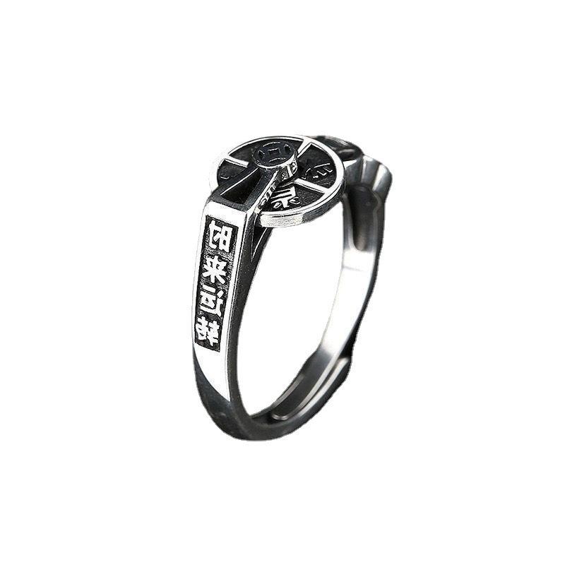 Original Lucky Money Ring Split Ring Turning Ring