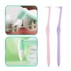 Single-Tuft Toothbrush For Orthodontic Correction, Small Round Head, Wisdom Tooth And Interdental Brush