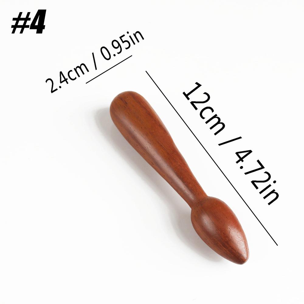 1pcs  Portable Travel Wooden Foot Massage Stick,Manual Acupressure Pen Thai Reflexology Tools,Trigger Point Massager for Face