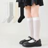Children's Socks Spring and Summer Thin Section A Girls Classic Vertical Calf Socks Student Mesh Comfortable Breathable Stockings