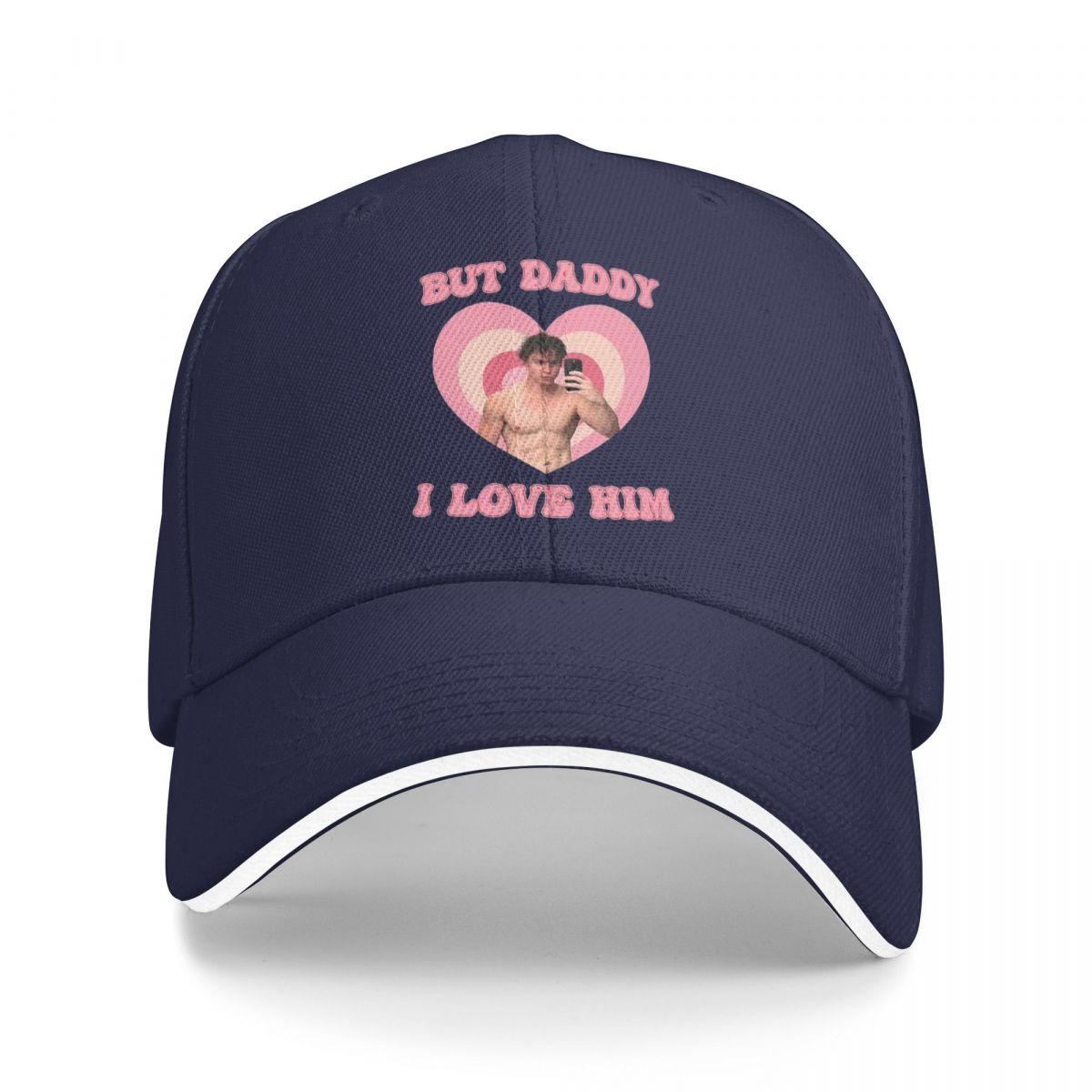 Baseball Caps But Daddy I Love HIm Nicholas Chavez Lover Graphic Female Male Sport Spring Hats One Size