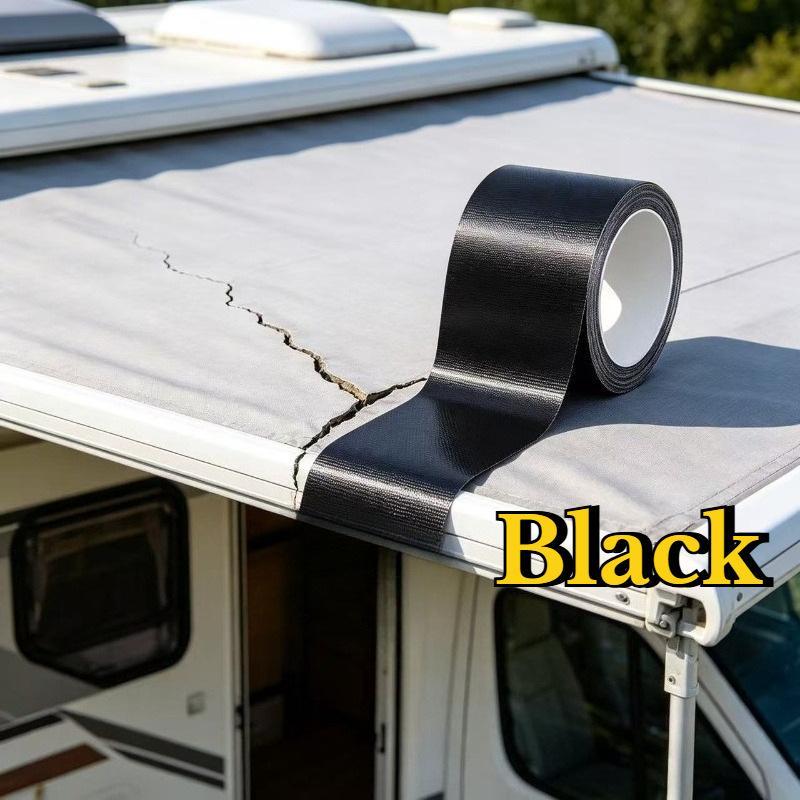 RV Roof Repair Tape Weatherproof UV Resistant Instant Seal Temperature Resistant for Motorhomes Caravans Camping Trailers