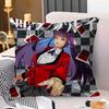 Japanese Manga Kakegurui Office Cushion Pillowcase Car Cushion Cover45X45CM Lumbar Pillowcase Sofa Pillowcover