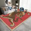 Luxury Large Area Soft Mat Retro Animal Carpet for Living Room Abstract Print Children's Bedroom Room Decor Rug Home Decoration