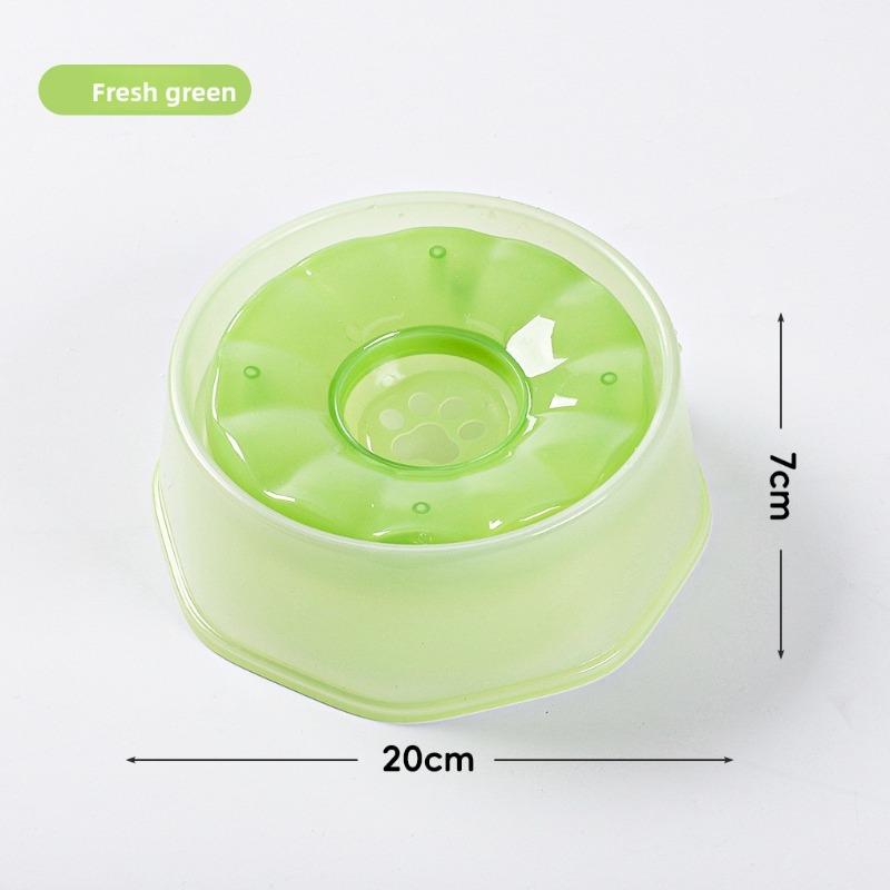 Pet Automatic Feeder Floating Water Bowl Cat and Dog Circulation Filter Cat Bowl Dog Bowl Pet Supplies зелёный