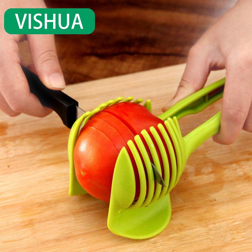 Plastic Holder for Cutting Vegetables