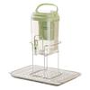 Water Dispenser with Faucet BPA-Free Summer Juice Jug for Fridge 5L Leakproof Iced Tea & Fruit Infuser