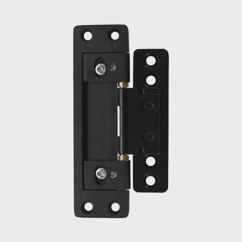 Zinc Alloy Adjustable 2D Invisible Hinge for Narrow Frame Ecological Doors