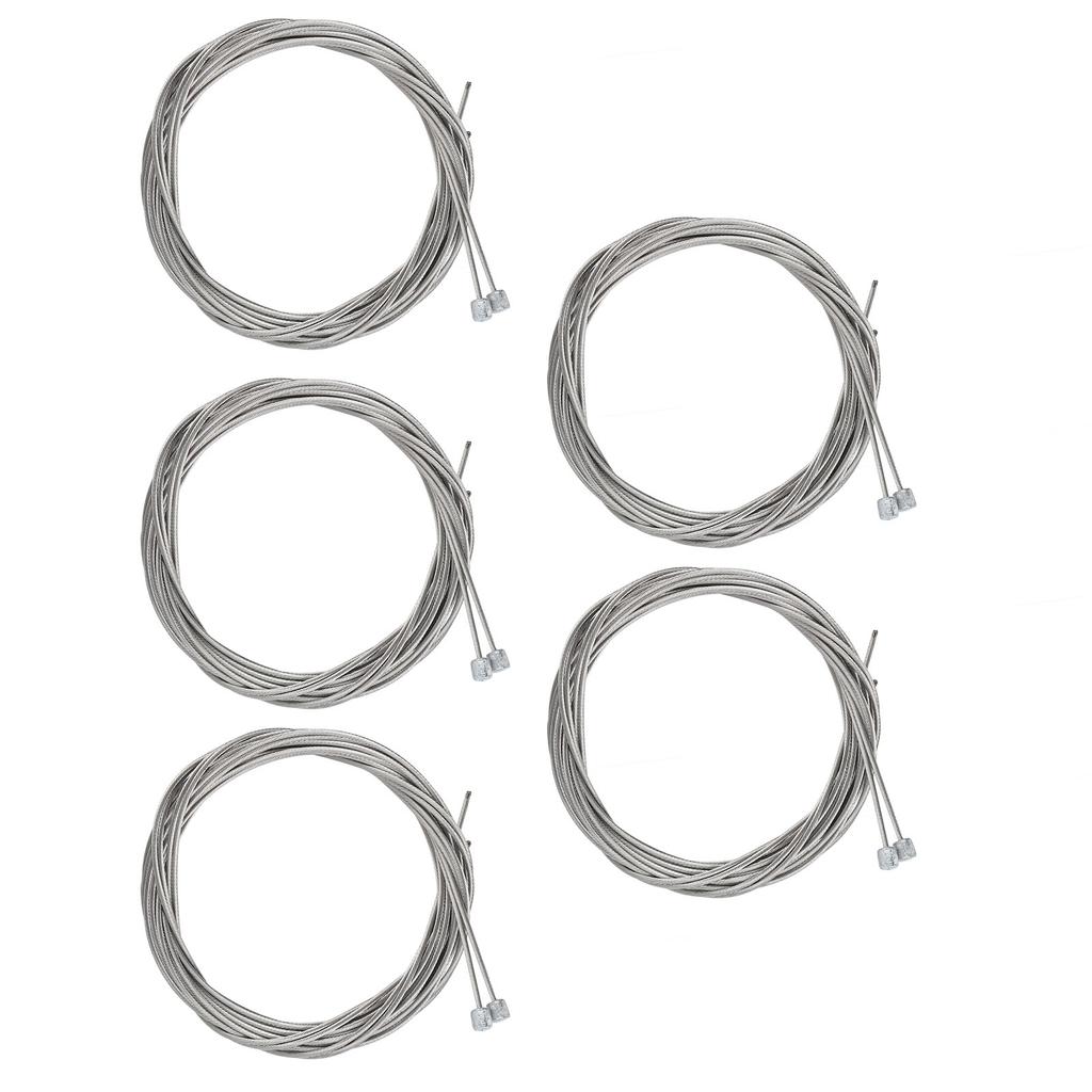 10Pcs Bike Shifter Cable Stainless Steel Rustproof Bicycle Gear Cable Shift Cable Wire for Mountain
