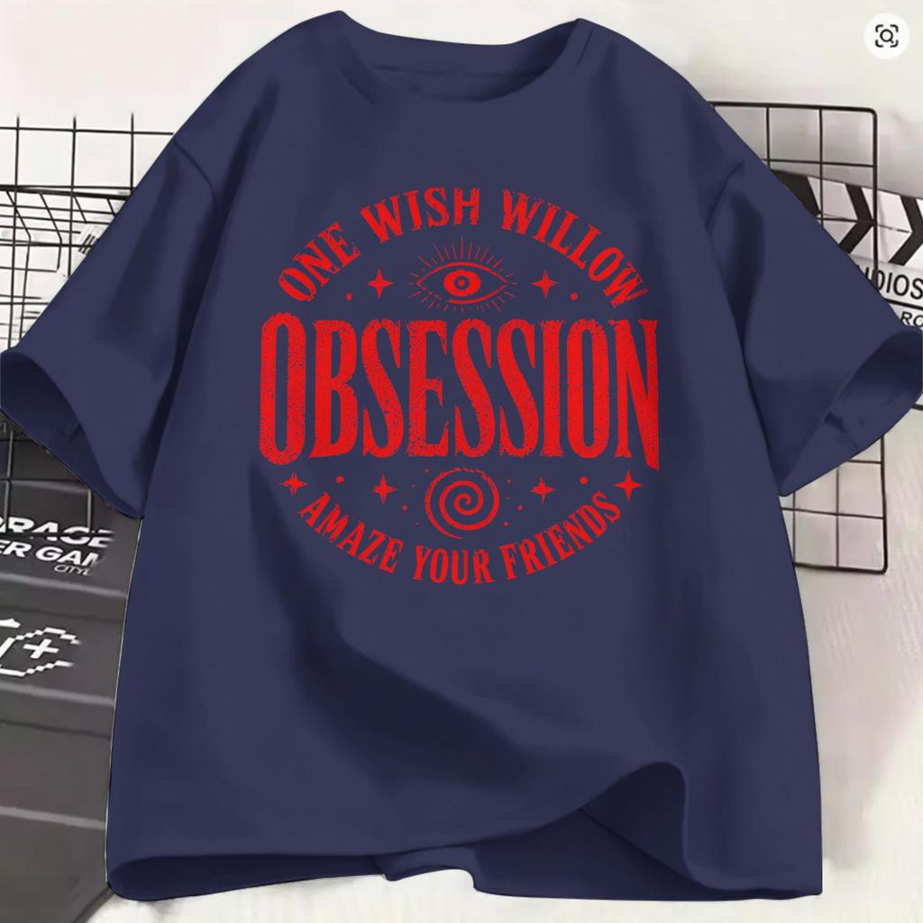 Unisex T-Shirt Obsession Film 2026 Coole reine Baumwoll-T-Shirts Kurzarm Ein Wunsch Weide T-Shirts Rundhals Kleidung 4xl 5xl 6xl