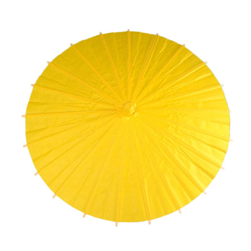1Pc Parasol Folding Paper Umbrella DIY Home Decoration Chinese Art Dance Party Props Bamboo