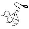 3 in 1 Reflective Multi Dog Leash Soft Foam Handle Anti Tangle Swivel Hook Heavy Duty Rope for Walking 3 Pets Together