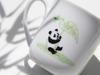 Okura Artwork - Wrapped In Washi Paper - Panda Family Acting Story Mug (Hello After the Rain)