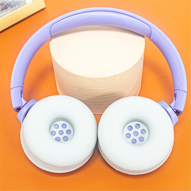 Silicone Replacement Ear Pad for Tune 520BT Headphones Sweatproof Washable Earpads Covers Accessories Headphones