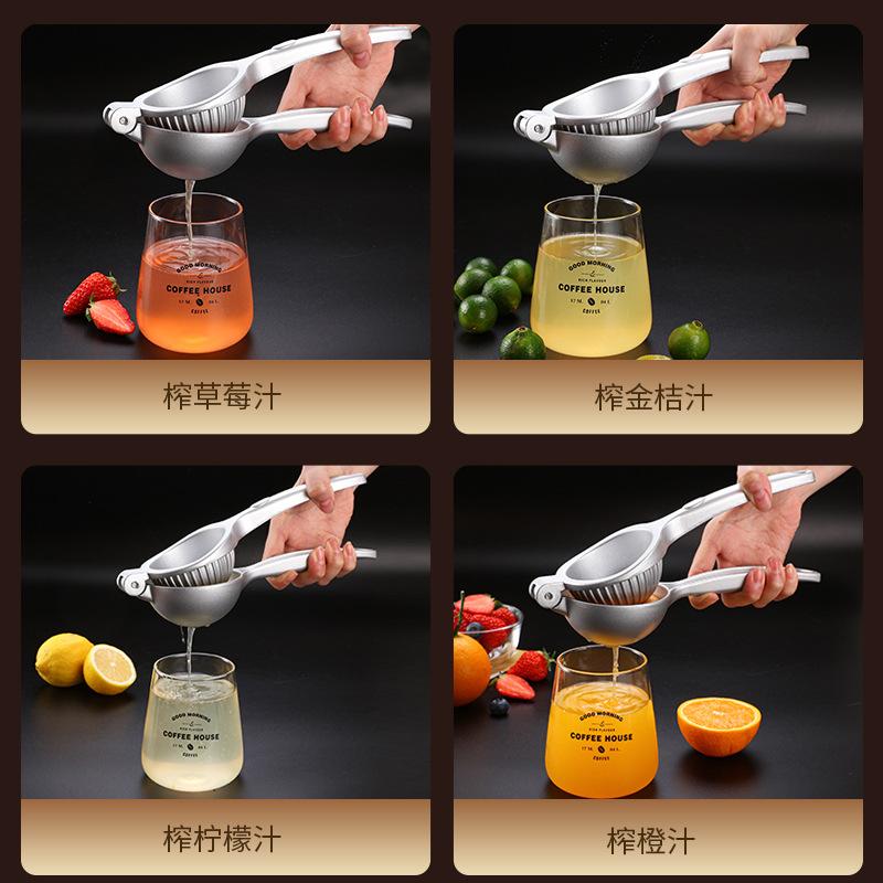 Zinc alloy stainless steel manual Juicer sugarcane pomegranate orange juice extruder household fruit lemon press Juicer