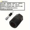 33 Teeth Hexagon Generator Pulley Removal Tool Alternator Clutch Free Wheel Pulley Disassembly Tool Accessories