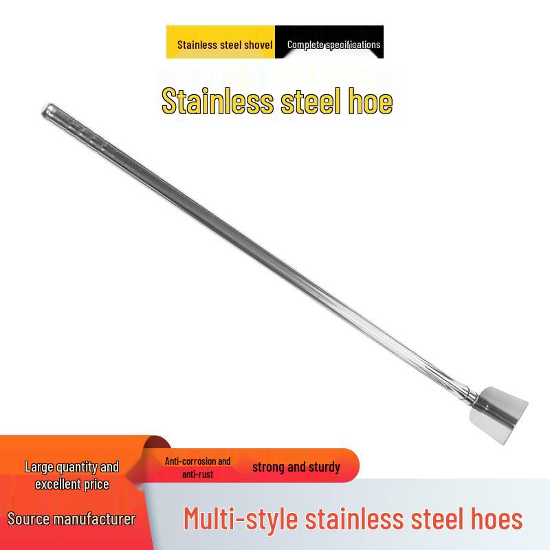 Stainless Steel Gardening Hoe for Weeding and Soil Turning