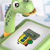 Drawing Tablet Education Multifunctional Projection Painting Table Giraffe Storage Light Music Writing Pad Girl Children's Toys