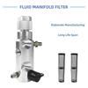 15G455 Airless Paint Sprays Manifold Assembly Piston Fluid Filter Manifold for 390 395 490 495 595 Airless Paint Sprayer