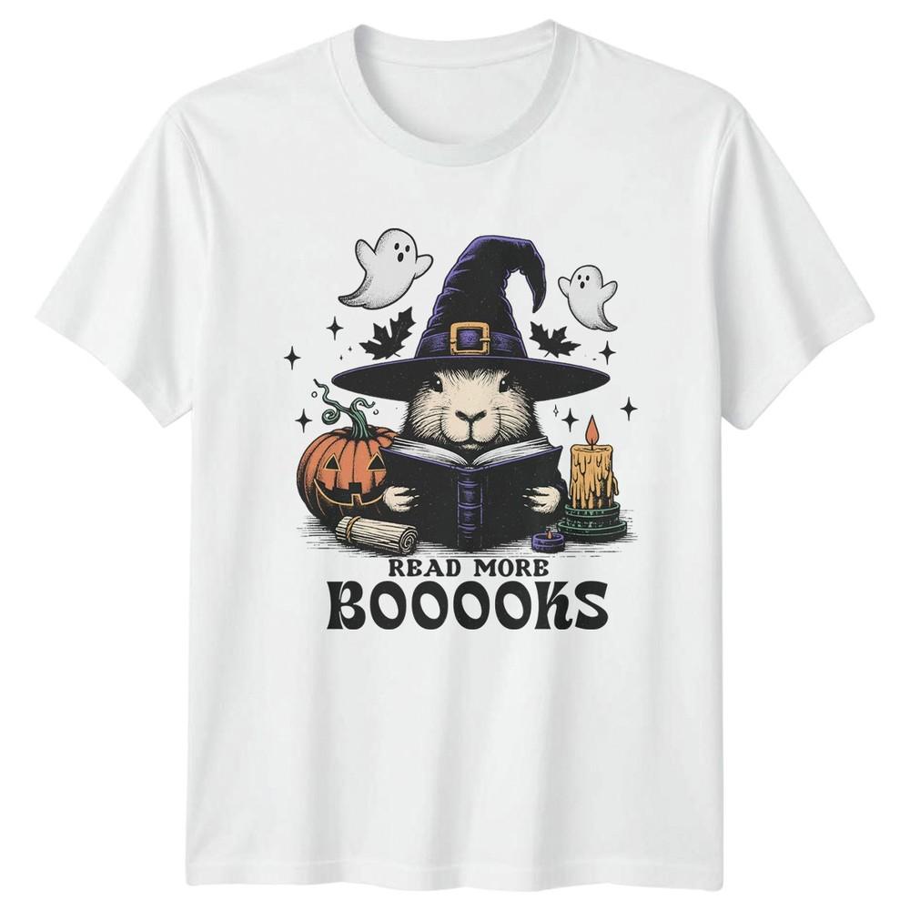 Read More Boooooks TShirt Halloween Capybara Reading Halloween Gift For Him S