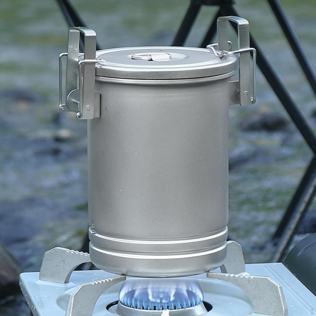 Camping Pot Boiling Lightweight Seafood Boil Utensils Campfire Cookware Steaming for