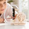 Yousheng DIY Water Wheel Model, Handmade Water Wheel Craft, Water Wheel Building Educational STEM Toy, Physics Teaching Aid for