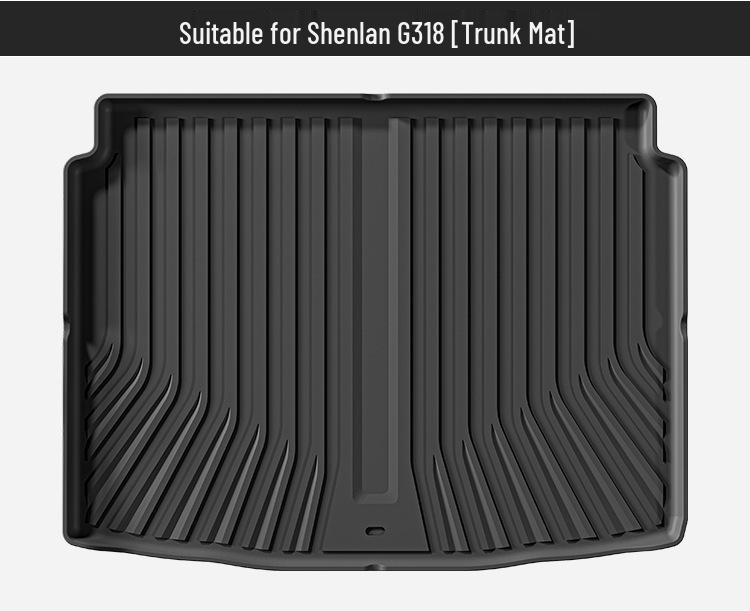 2024 Deep Blue G318 Car Floor Mats & Trunk/Seat Backrest Mats - TPE, Vehicle-Specific.