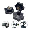 Threaded Black Knobs Set of 10 Thumb Nuts Durable for Quick & Secure Fastening