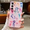 Sommer Meeres-Thema Handyhülle Für Samsung S26 S25 S24 Ultra S23 S22 S21 FE A15 A16 A17 A35 A36 A37 A54 A55 A56 A57 5G Lederstruktur Weiche Hülle